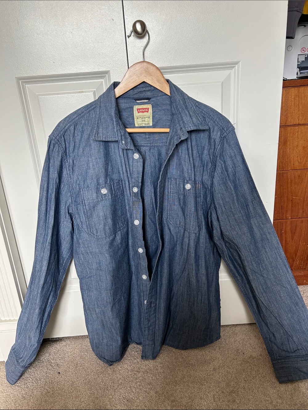 Levi's 100% cotton vintage denim shirt